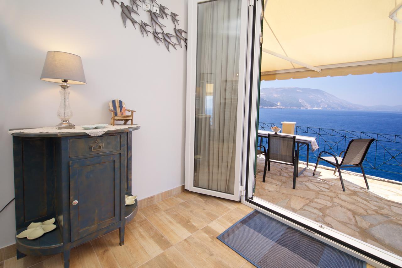Villa Apoplous With Pool Asos Exteriör bild