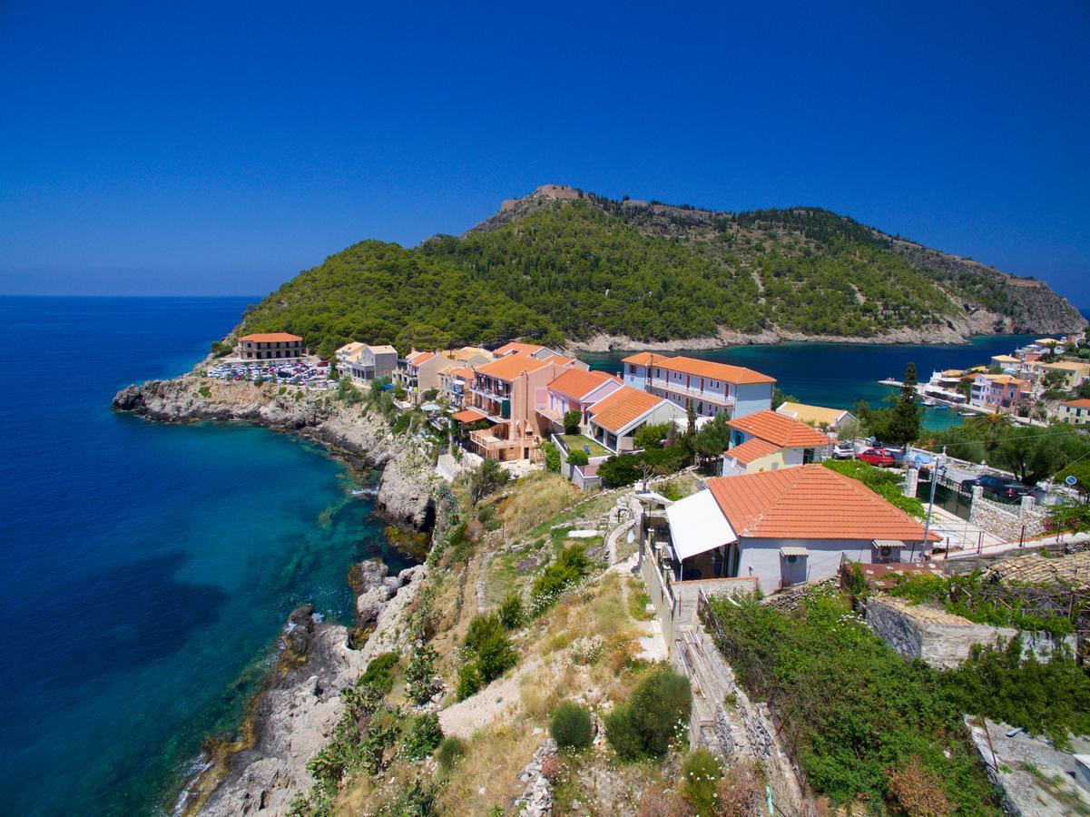 Villa Apoplous With Pool Asos Exteriör bild