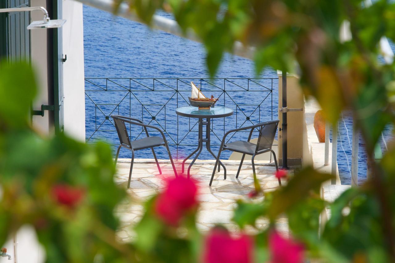 Villa Apoplous With Pool Asos Exteriör bild